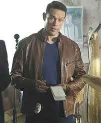 Lucifer S02 Dan Espinoza Brown Leather Jacket