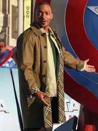 Captain America Brave New World Anthony Mackie Trench Coat
