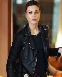 Lucifer S04 Chloe Decker Biker Jacket