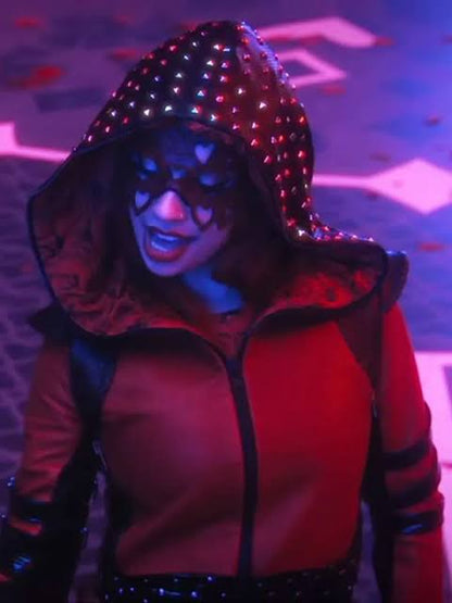 Kylie Cantrall Descendants The Rise of Red Leather Jacket