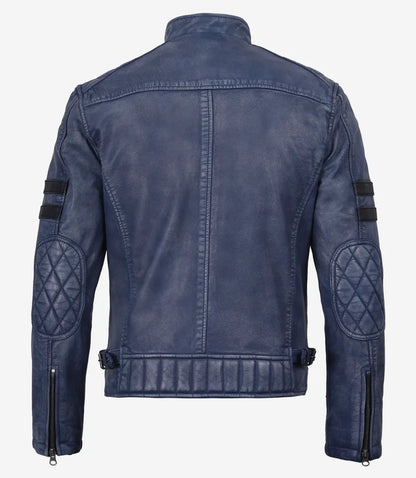 Ashgrove Racer Jacket with Stripes For Men