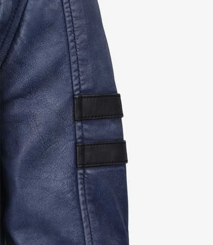 Ashgrove Racer Jacket with Stripes For Men