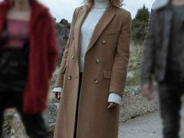 Money Heist Mónica Gaztambide Long Coat