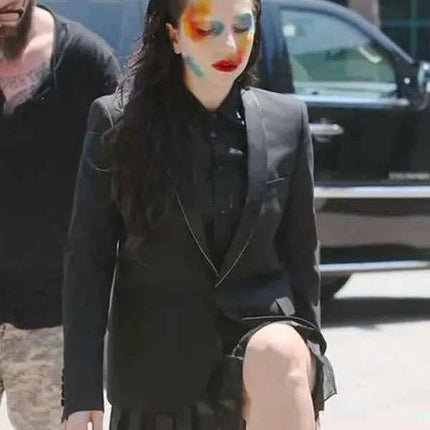 Joker Folie À Deux Lady Gaga Black Blazer