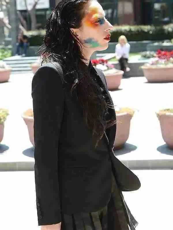 Joker Folie À Deux Lady Gaga Black Blazer
