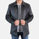 Imperial Rebel Leather Blazer