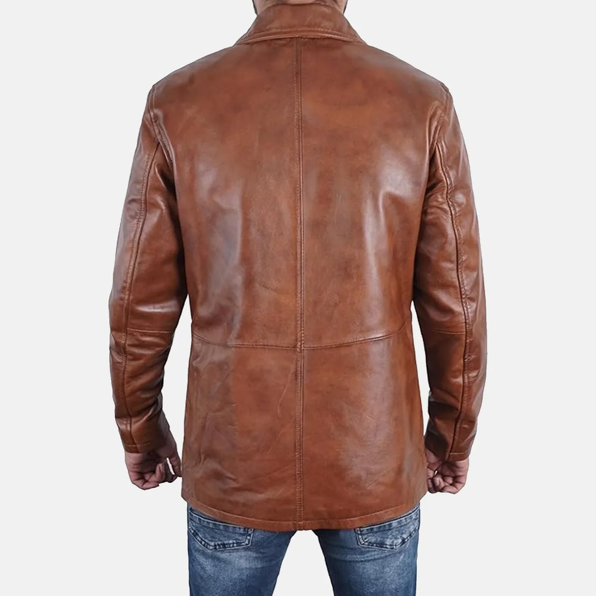 Imperial Rebel Leather Blazer