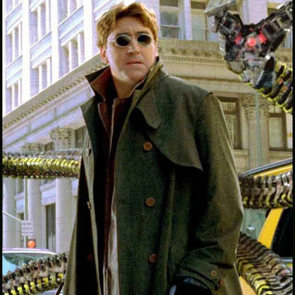 Spider-Man No Way Home Doctor Octopus Trench Coat