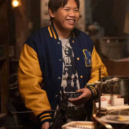 Spider-Man No Way Home Ned Leeds Varsity Jacket
