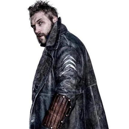 Suicide Squad Captain Boomerang Leather Trench Coat