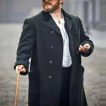 Peaky Blinders Season 2 Tom Hardy Wool Coat