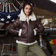Women's B-3 Shearling Bomber Jacket