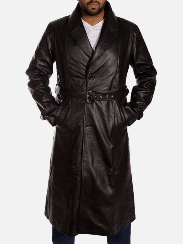mens trench coat, mens trench leather coat