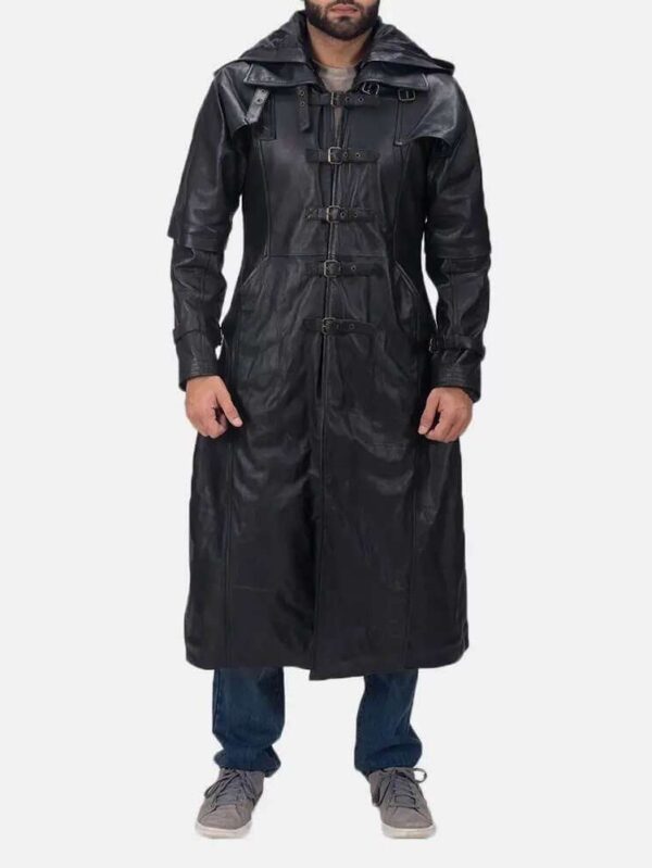 mens trench coat, mens trench leather coat