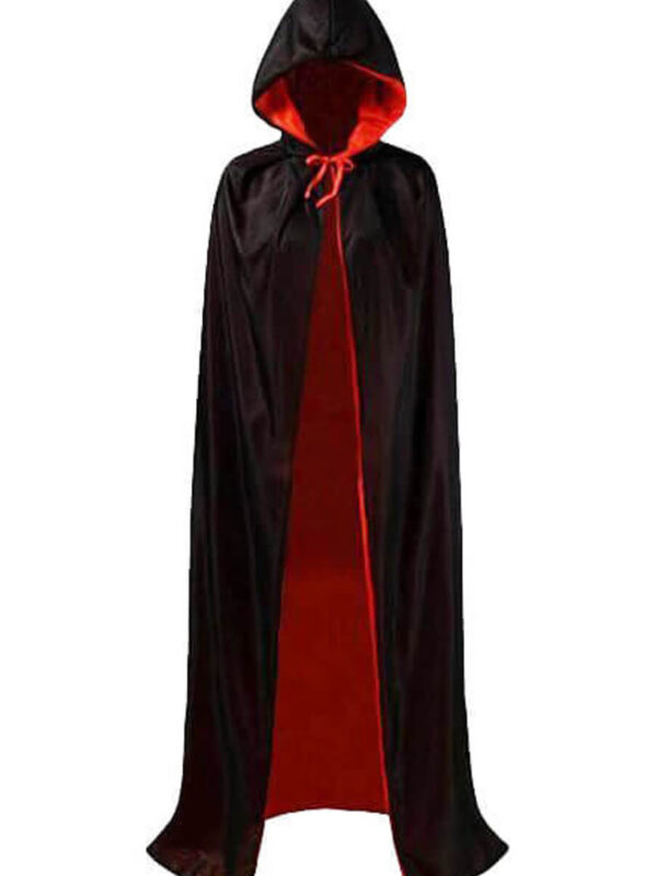 Halloween Vampire Black Wool Cloak