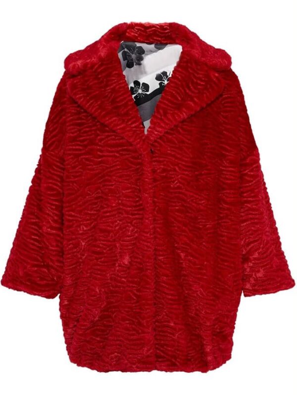 kety fur red coat
