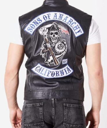 Charlie Hunnam Soa Sons Of Anarchy Leather Vest