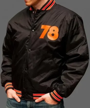 Men's Nylon Bomber Halloween 78 Jacket