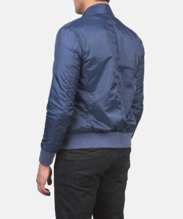 Mens Ramon Blue Bomber Jacket